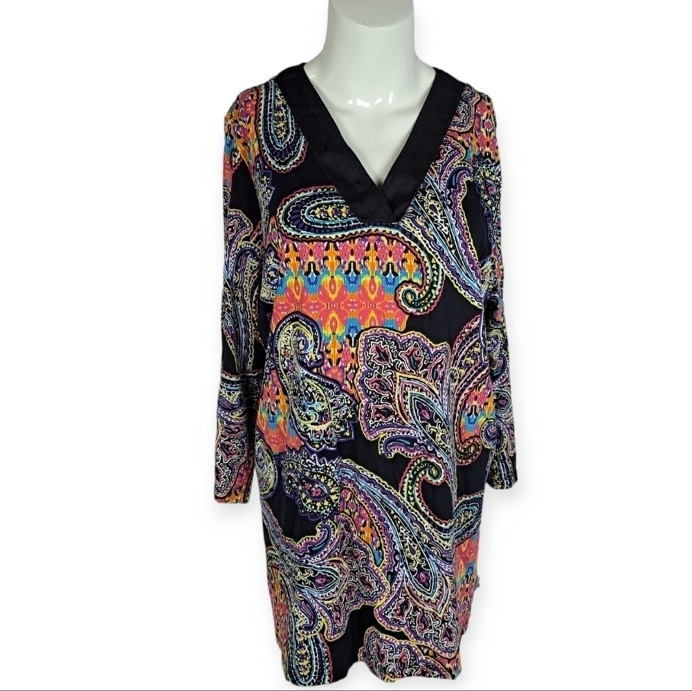 RALPH Lauren Paisley print‎ Tunic Top